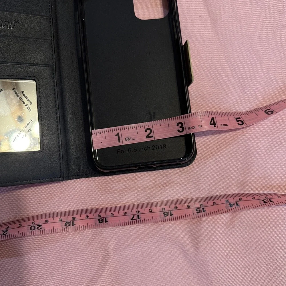 2 iphone 13 pro‎ max case cute New Glitter, Wallet Mirror